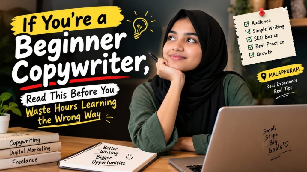 If you’re a beginner copywriter, please read this to save yourself a whole lot of time.